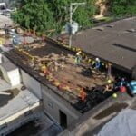 mod-bit roof installation