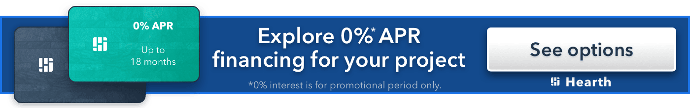 slog financing hearth zero percent APR