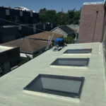 Flat Roof Coating Project using Castagra Ecodur+ - Chicago