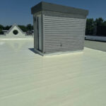 Flat Roof Coating Project using Castagra Ecodur+ - Chicago